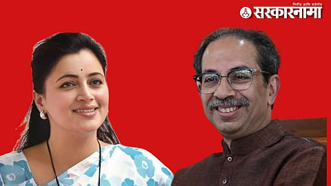 Navneet Rana, Uddhav thackeray 