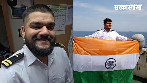  Merchant Navy engineer Heramb Karmarkar, who lost his life in the Hormuz Strait attack while serving aboard MV GFS Galaxy near Oman.