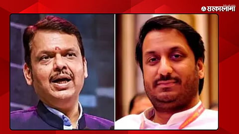 Parth Pawar Meets CM Devendra Fadnavis