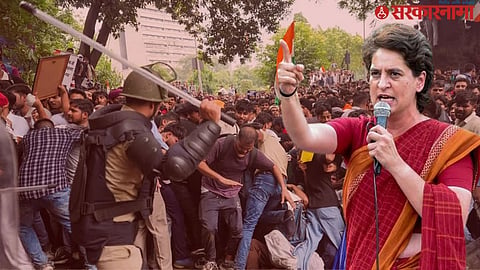 CJP Delhi Protest; Congress MP Priyanka Gandhi