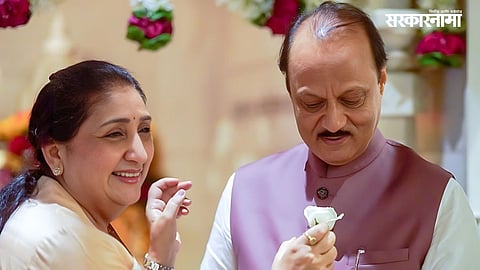 Sunetra Pawar pays floral tribute to Ajit Pawar on his birth anniversary and shares an emotional remembrance on X. 
