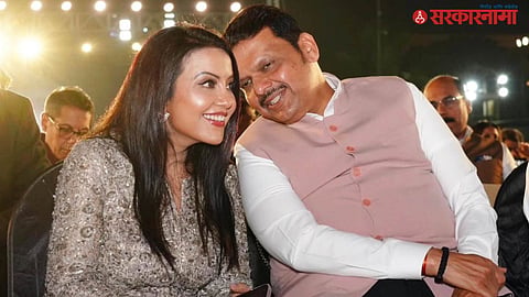 Amruta Fadnavis ,Devendra Fadnavis