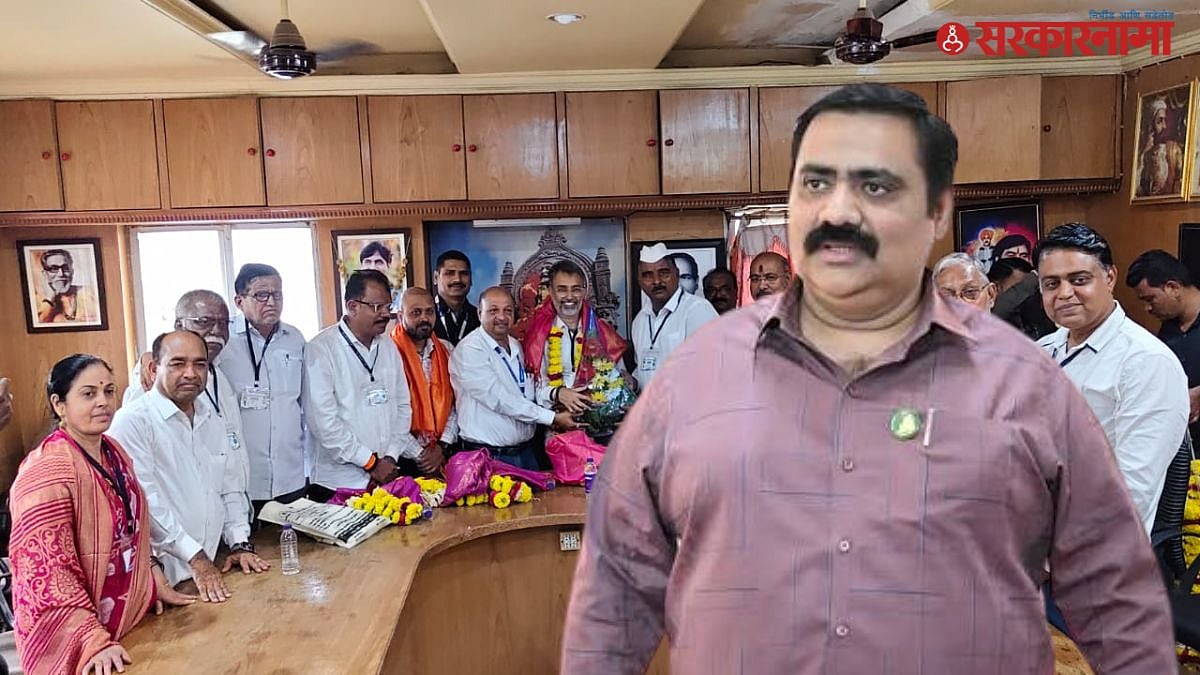 मनमाड एपीएमसी सभापतिपदी भाजपचे गणेश धात्रक बिनविरोध