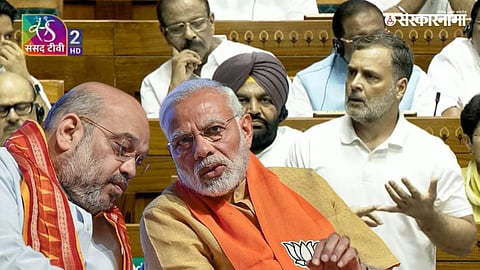 Amit Shah, Narendra Modi, Rahul Gandhi
