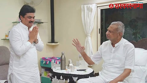 Ram Shinde Yashwantrao Gadakh Meeting