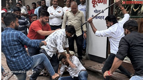 AI Photo Viral call allegedly causes MLA defamation goldsmith assaulted by workers