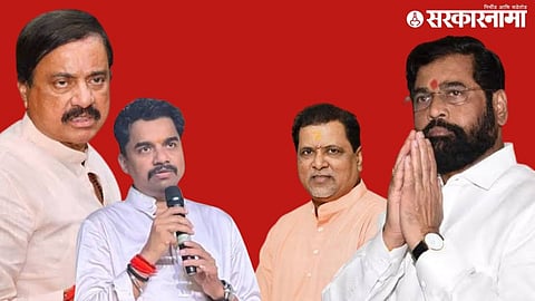 raigad politics; sunil tatkare, aniket tatkare, mahendra dalvi and eknath shinde