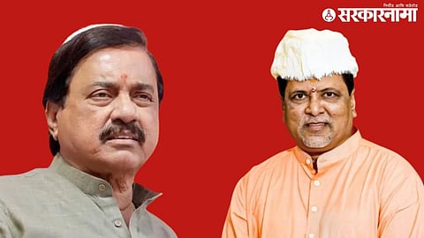 Mahayuti political dispute in Raigad; Sunil Tatkare and Mahendra Dalvi