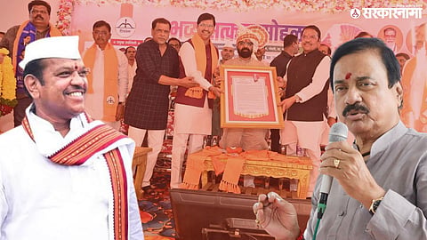 Karjat railway bridges credit controversy; Shrirang Barne and Sunil Tatkare