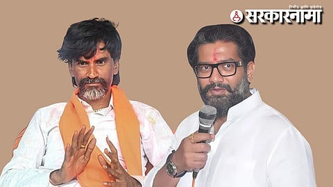 Manoj jarange patil-Shivendra raje Bhosale