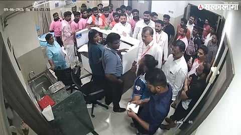 Palghar hospital ruckus case Shiv Sena office-bearers face investigation