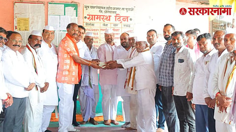 Abdul Sattar’s temple donation in Phulambri
