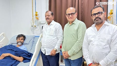 Sanjay Jadhav Meet Manoj Jarange 