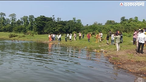 Rescue operation underway after a 17-year-old drowned during Ganesh Visarjan in Palghar’s Surya River.