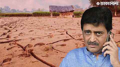 Nanded Drought; BJP MP Ashok Chavan