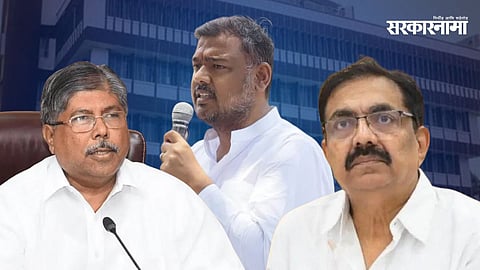 Chandrakant Patil, Vishal Patil, Jayant Patil