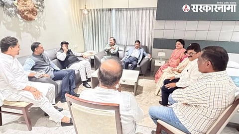 Ratnagiri politics; Uday Samant, MP Sunil Tatkare, Yogesh Kadam, MLA Shekhar Nikam, MLA Kiran Samant, MLA Pramod Jathar, MLA Aniket Tatkare, and Zilla Parishad President Asmita