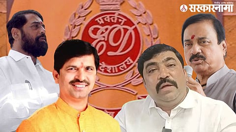 Karjat Dam Projects Political Row; Eknath Shinde Shivsena MLA Mahendra Thorve And MP Sunil Tatkare's leader Sudhakar Ghare
