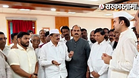 Udaysinh Patil-Undalkar, Manoj Ghorpade, Dr. Atul Bhosale.