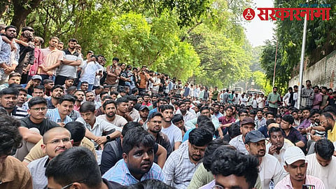 MPSC Student_Satyagrah Protest Pune