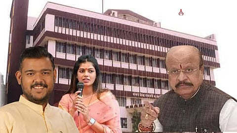 BJP MLA Suresh Khade and Pooja Patil’s nominations