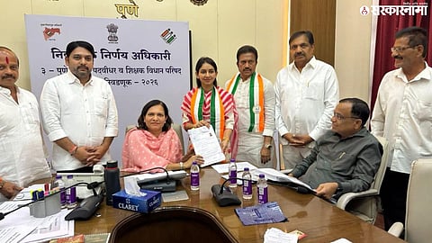 Harshada Deshmukh-Jadhav Candidature Pune Graduate Election 