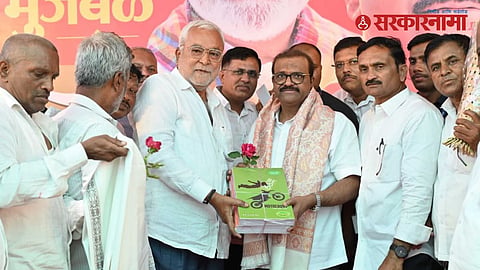 Manikrao Shinde greets Sameer Bhujbal on his birthday :