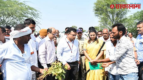 Marathwada Drought | Crop Damage | Central Team Visit