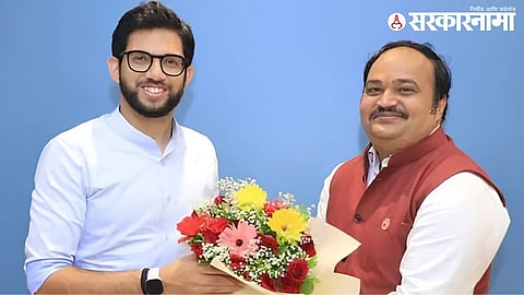 Aaditya Thackeray Anand Dube 