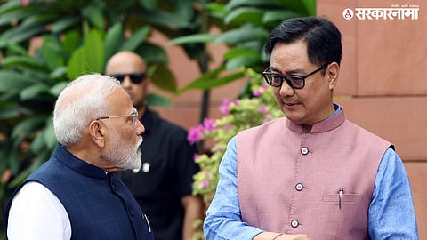 Narendra Modi, Kiren Rijiju