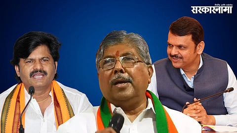 Gopichand Padalkar, Chandrakant Patil, Devendra Fadnavis
