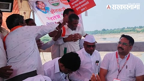 Shrirampur farmer protest