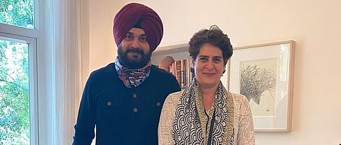 congress punjab leader navjot singh sidhu may have meet priyanka gandhi 
