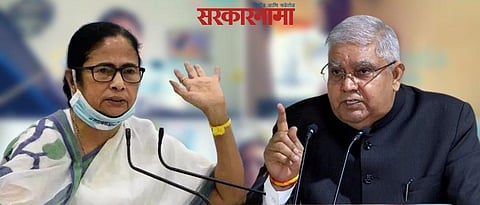 Governor Jagdeep Dhankhar attacks on CM Mamata Banerjee