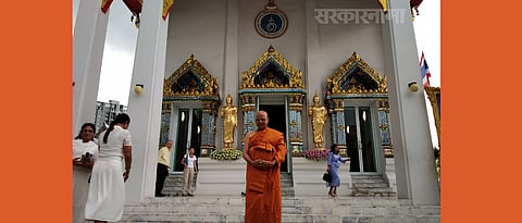 सामाजिक न्यायमंत्री बडोलेंनी घेतली थायलंडमध्ये श्रामणेर दीक्षा 