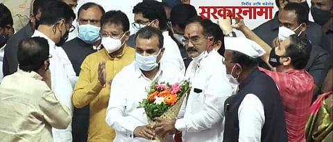 Khed NCP's Sabapati's felicitated in the presence of Adhalrao, Raut