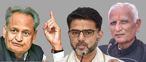 rajasthan congress mla hemaram chaudhary resigns from assembly 