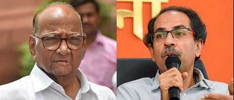 Sharad Pawar- Uddhav Thackeray 