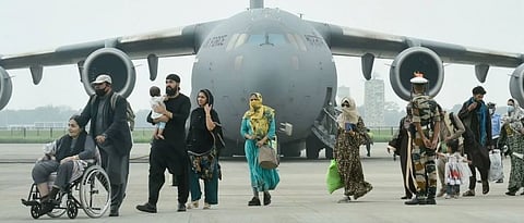 Afghanistans MP breaks down as he reaches India