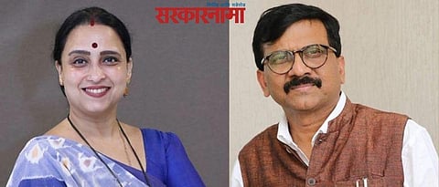 Sanjay Raut & Chitra Wagh 