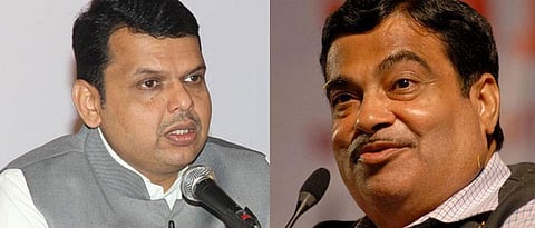  Devendra Fadnavis, Nitin Gadkari