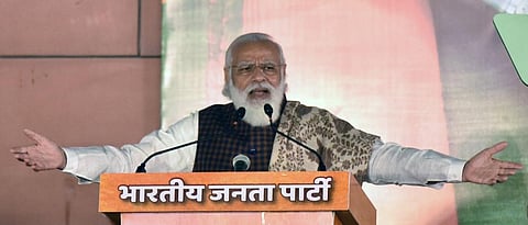 vocal for local modi government relies on global aid for covid pandemic 