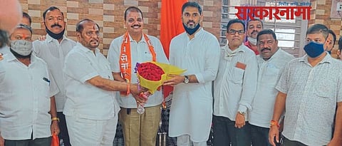 NCP's Khed city president Satish Chikane joins Shiv Sena