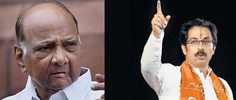 Sharad Pawar - Uddhav Thakre