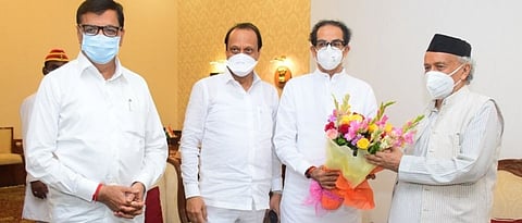 Uddhav Thackeray &amp; Ajit Pawar met the Governor Koshiyari