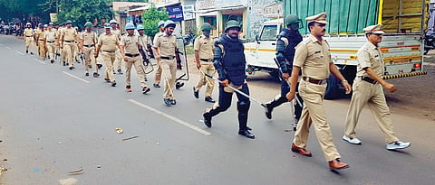 police bandobast