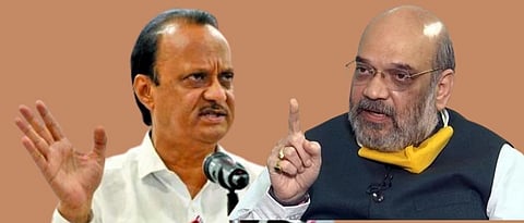 bjp leader chandrakant patil demands cbi inquiry of ajit pawar to amit shah