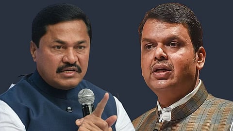 nana patole, devendra fadnavis 
