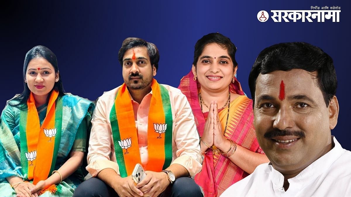 Bapusaheb Pathare : बापू पठारेंची पाचही बोटं तुपात! मुलगा अन् सून ...