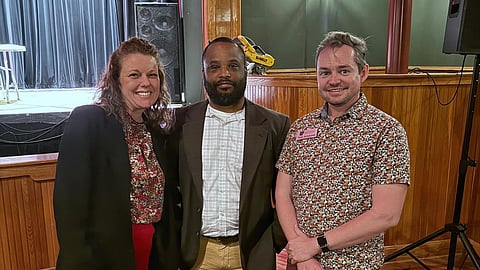 Jackie Mock, Jeff Thomas, and Tyler Armstrong